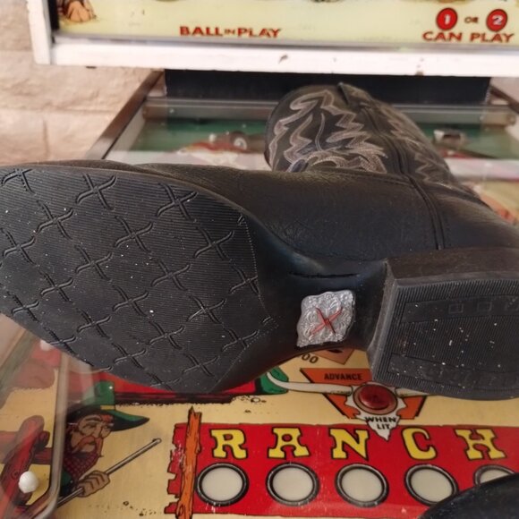 Twisted X Cowboy Western Men's Boots 10.5 D Black - Picture 9 of 11